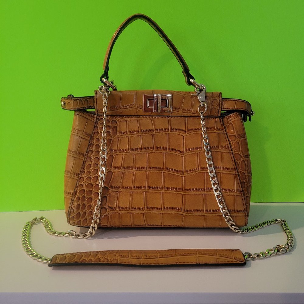SEGOLENE FRANCE leather crossbody  mini purse